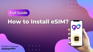 How to install Georgia eSIM